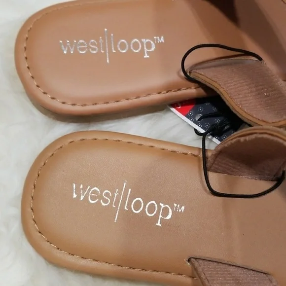 Brown Strappy Sandals - Picture 8 of 8